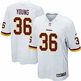 Nike Men & Women & Youth Redskins #36 Young White Team Color Game Jersey,baseball caps,new era cap wholesale,wholesale hats